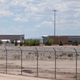 Tents to house migrant children are seen from a distance at the Tornillo-Marcelino Serna Port of Entry on June 18, 2018 in Tornillo, Texas.